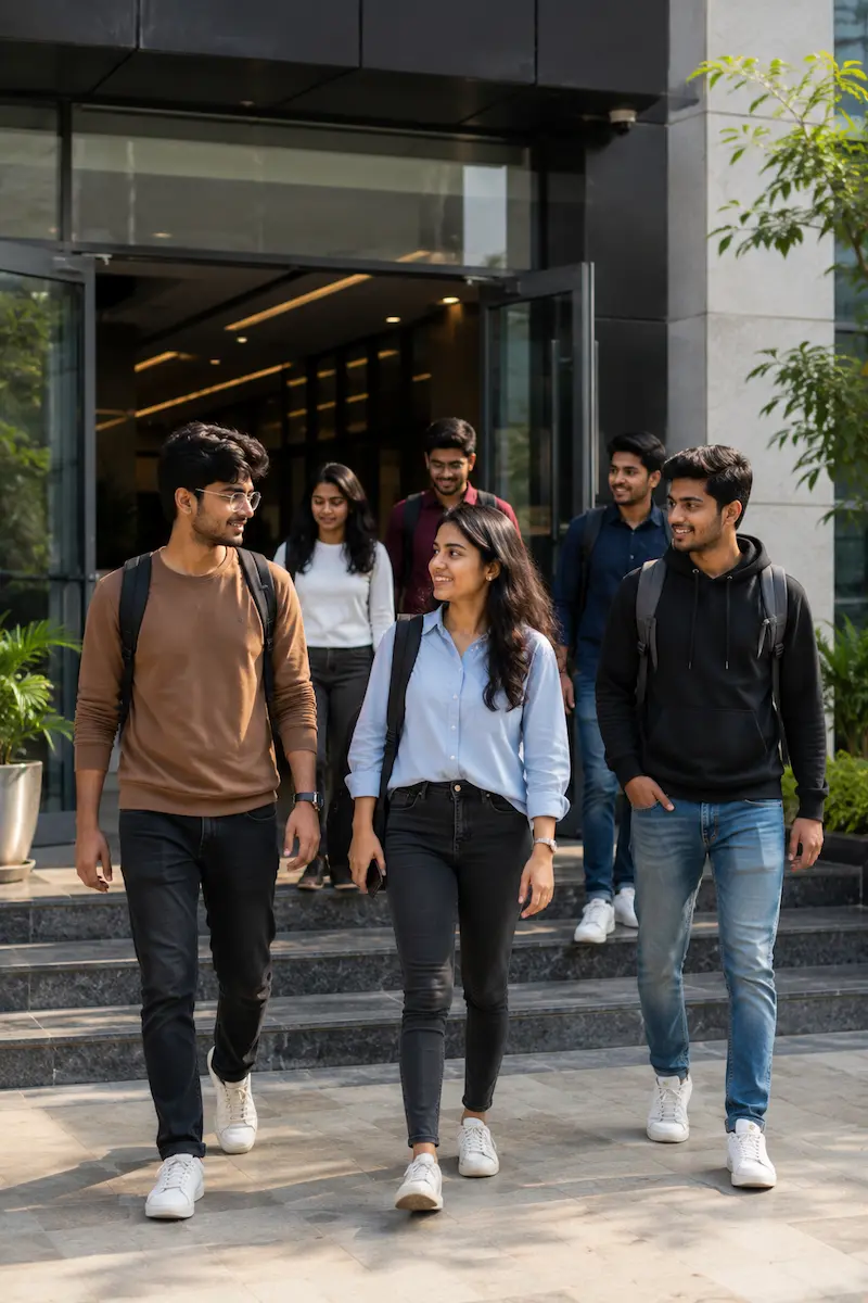 The BlueTick AI Academy campus in Indiranagar, Bangalore