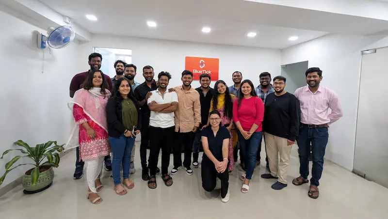 An AI course batch at BlueTick AI Academy's Indiranagar centre, Bangalore